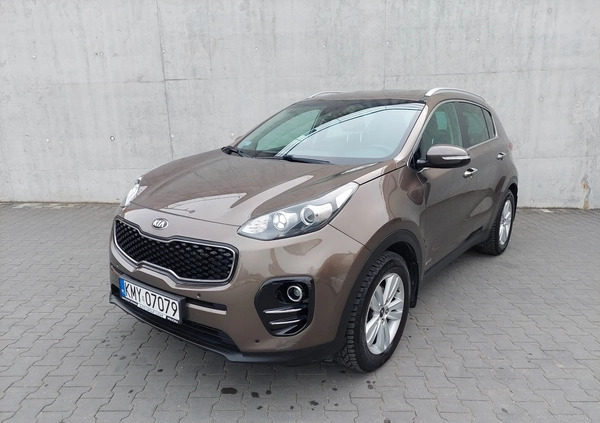 Kia Sportage cena 74900 przebieg: 78359, rok produkcji 2017 z Wieliczka małe 379